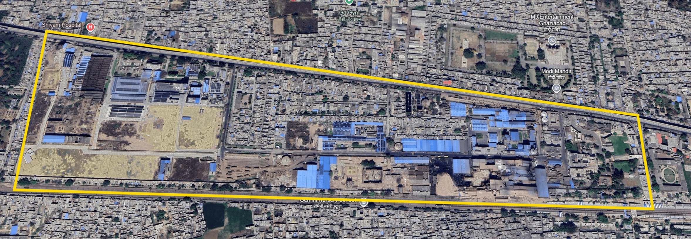 Umesh Modi Group Imdustrial Map 